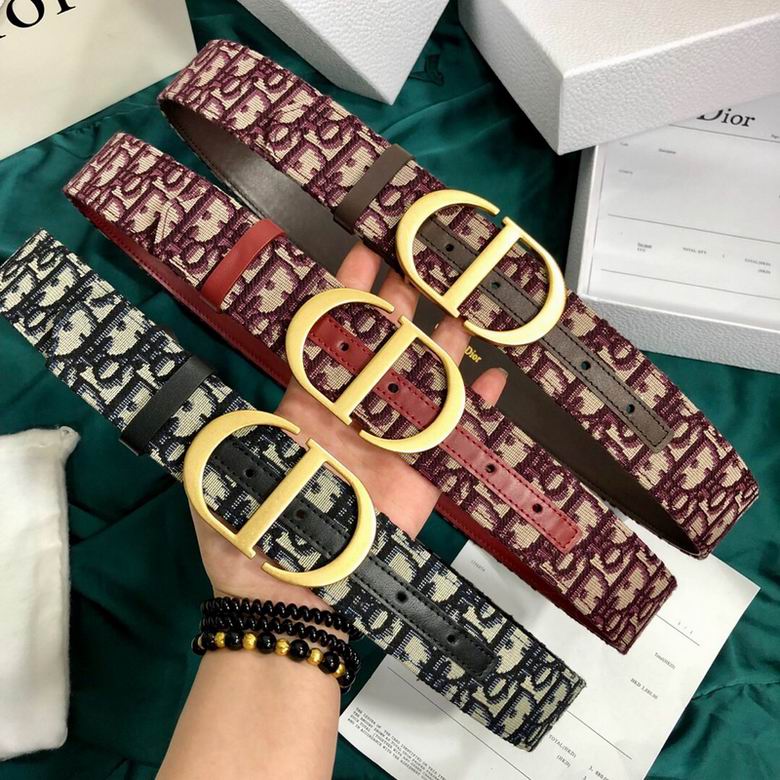 Dior Belt 50mmX95-110cm 7d04